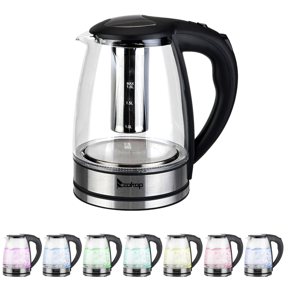 1.8L Electric Glass Kettle UK  Model HD-1861-A 220V 2000W