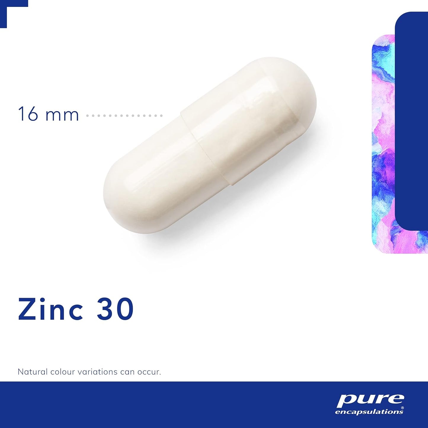 Pure Encapsulations - Zinc 30 - Zinc Picolinate 30mg - Highly Absorbable Hypoallergenic Immune System Supplement - 60, 180 Capsules