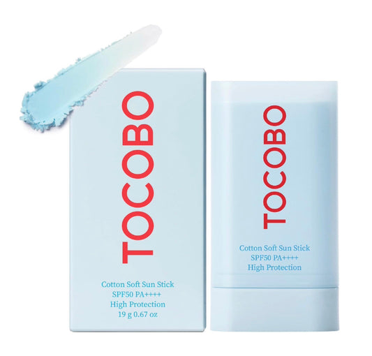 TOCOBO COTTON SOFT SUN STICK SPF50 PA++++ 19g, 0.67oz